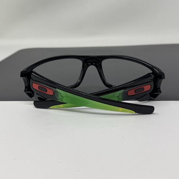 Oakley Jupiter Camo Fuel Cell Polished Black Frame SCRATCHED LENSES OO9096-41 - Picture 8 of 16